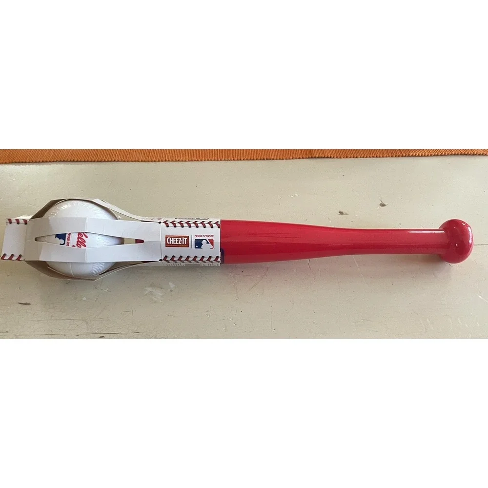 Kellogg's Cheez-it MLB Proud Sponsor Catch Every Game Mini Bat and Ball Set 2015
